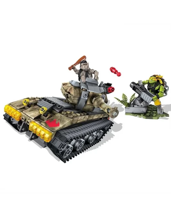 Mega Bloks Ninja Kaplumbağalar Jungle Battle Scene Oyun Seti