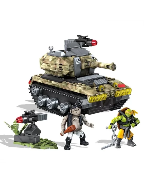 Mega Bloks Ninja Kaplumbağalar Jungle Battle Scene Oyun Seti