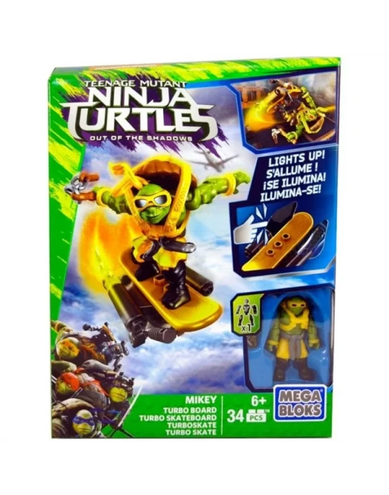 Mega Bloks Ninja Kaplumbağalar Movie Mikey Oyun Seti