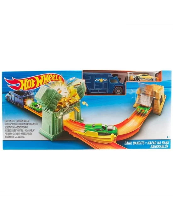 Hot Wheels Bank Bandits Yarış Seti