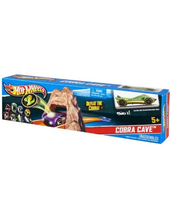 Hot Wheels Yüksek Atlayış Cobra Cave Yarış Seti