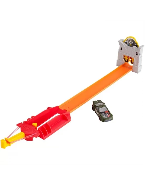 Hot Wheels Yüksek Atlayış Robo Wrecker Yarış Seti