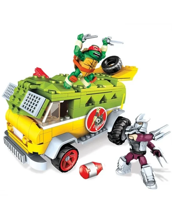 Mega Bloks Ninja Kaplumbağalar Party Van Oyun Seti