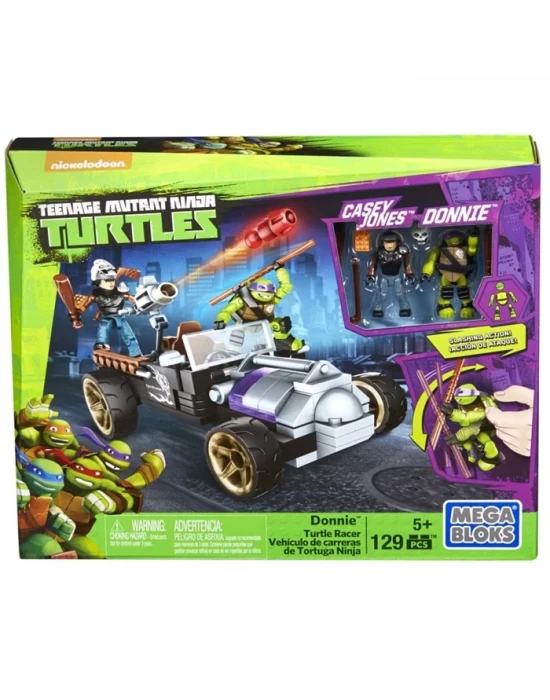 Mega Bloks Ninja Kaplumbağalar Donnies Race Car Oyun Seti