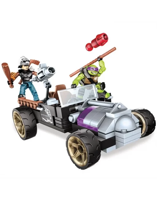 Mega Bloks Ninja Kaplumbağalar Donnies Race Car Oyun Seti