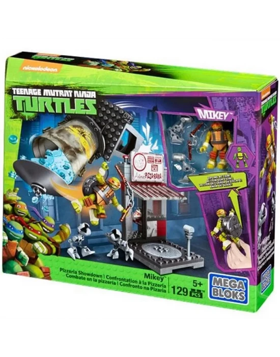 Mega Bloks Ninja Kaplumbağalar NYC Pizzeria Oyun Seti