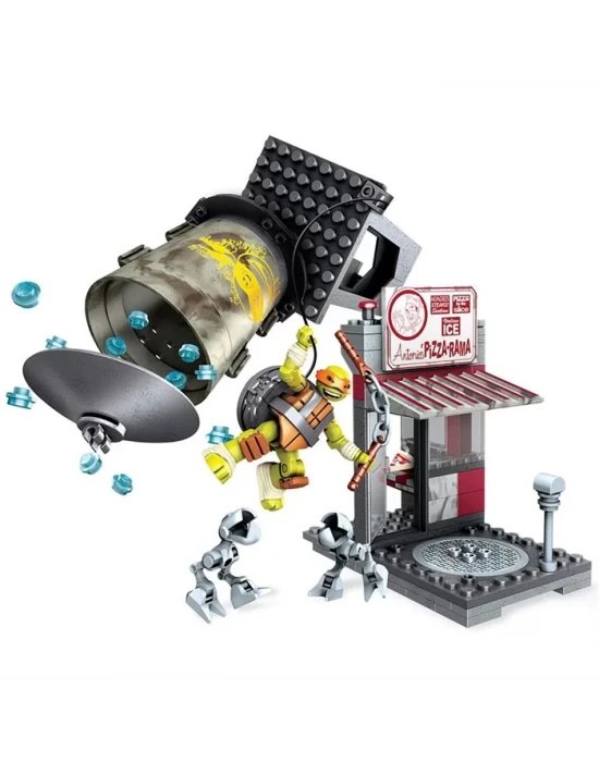 Mega Bloks Ninja Kaplumbağalar NYC Pizzeria Oyun Seti