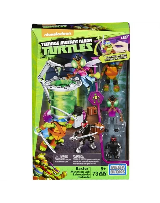 Mega Bloks Ninja Kaplumbağalar Mutagen Chamber Oyun Seti