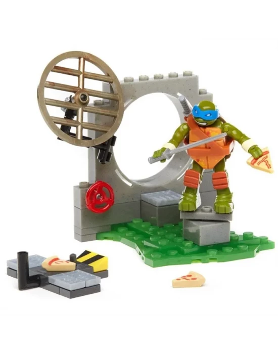 Mega Bloks Ninja Kaplumbağalar Lair Training Leo Oyun Seti