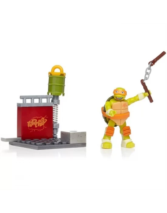 Mega Bloks Ninja Kaplumbağalar Street Training Mikey Oyun Seti