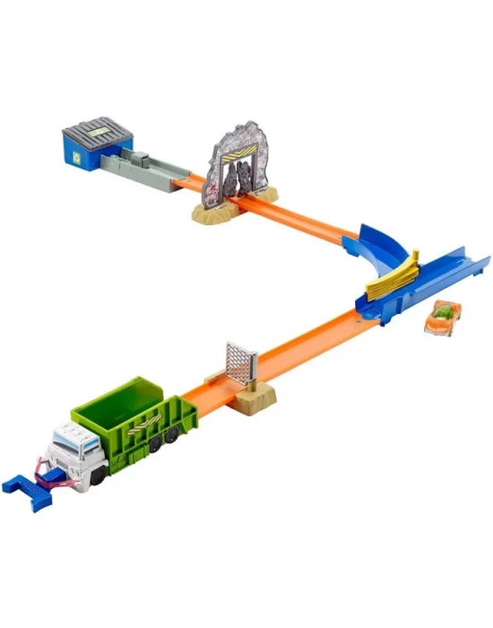 Hot Wheels Trash Basher Yarış Seti