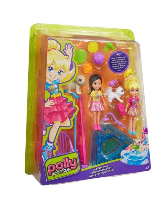 Polly Pocket Evcil Hayvanları Gezide Oyun Seti