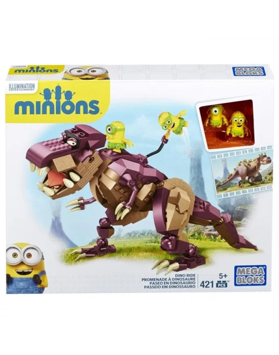 Mega Bloks Minions Dinozor Aracı