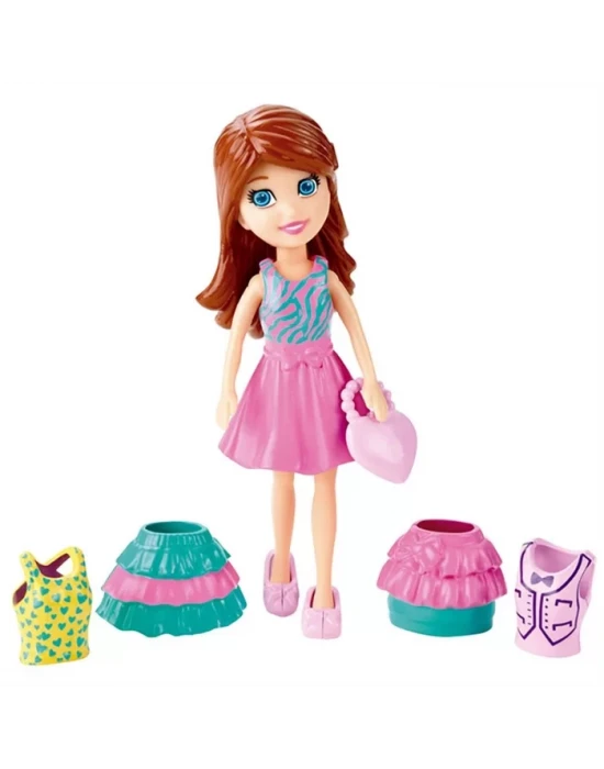Polly Pocket Ve Renkli Kıyafetleri CGJ02