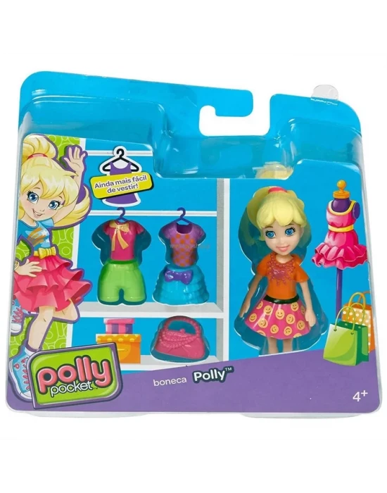 Polly Pocket Ve Renkli Kıyafetleri CGJ01