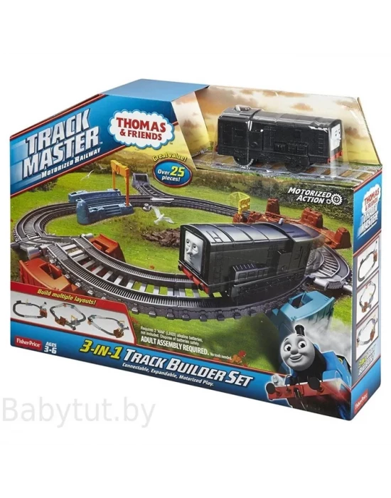 Fisher-Price Thomas Üçü Bir Arada Ray Sistemli Oyun Seti