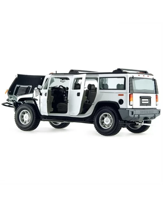 Maisto Hummer H2 Suv 2003 1:18 Model Araba P/E Beyaz