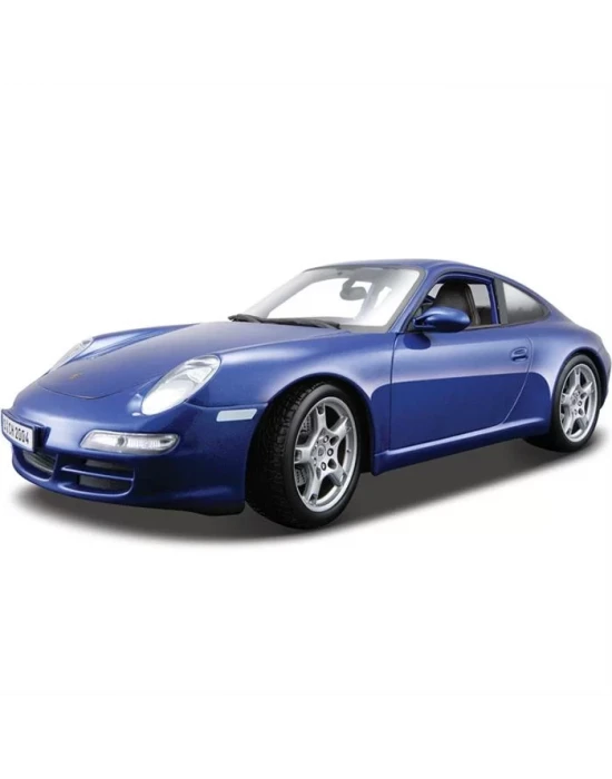 Maisto Porsche 911 Carrera S 1:18 Model Araba S/E Mavi