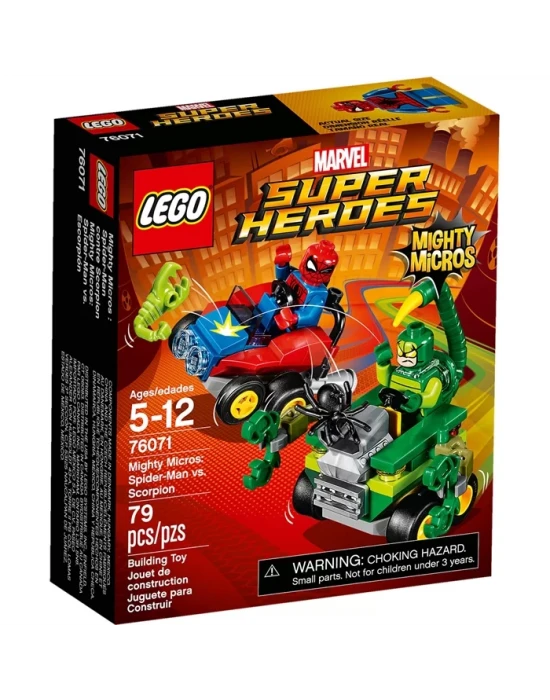 Lego Super Heroes SpiderMan Scorpion’a Karşı 76071
