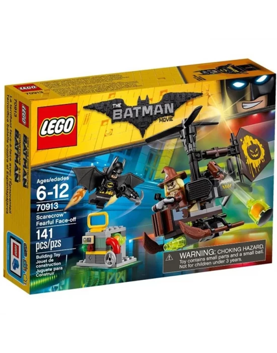 Lego Batman Movie Scarecrow Fearful Face-off 70913
