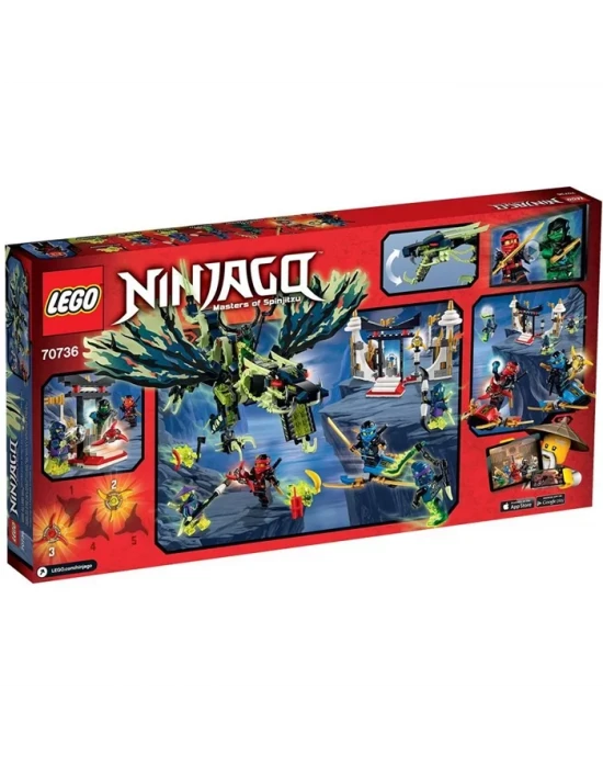 Lego Ninjago Attack of M Dragon  Oyun Seti 70736