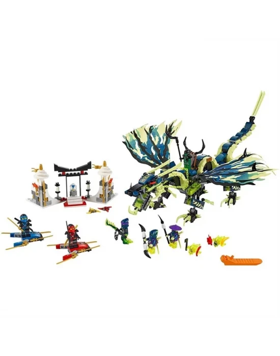 Lego Ninjago Attack of M Dragon  Oyun Seti 70736