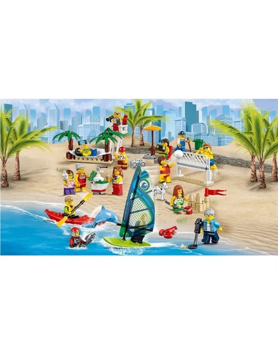 Lego City İnsan Paketi – Plajda Eğlence 60153