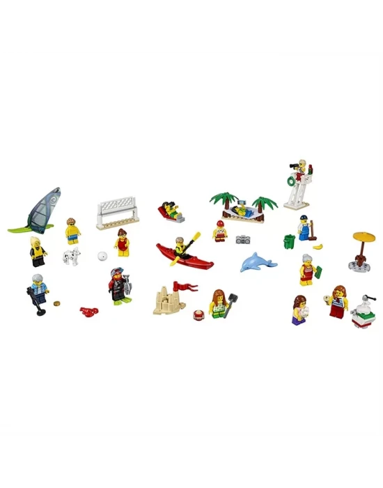 Lego City İnsan Paketi – Plajda Eğlence 60153