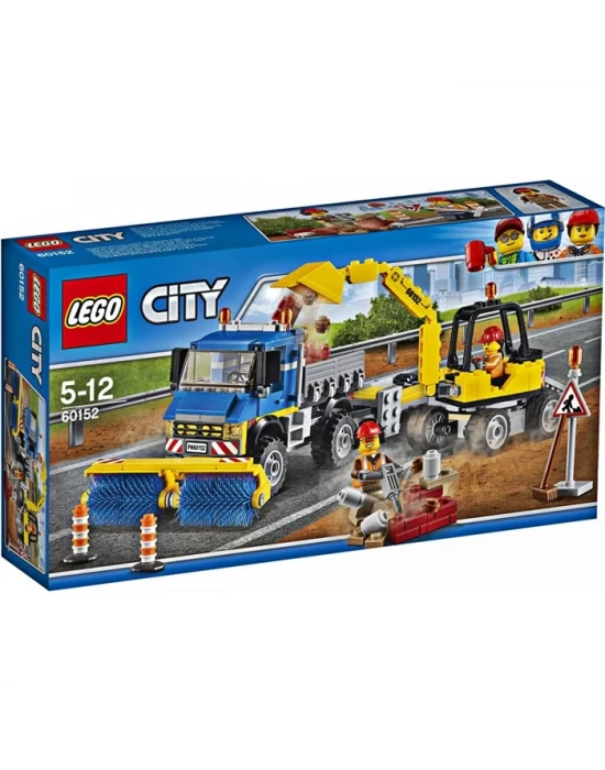 Lego City Sweeper & Excavator 60152