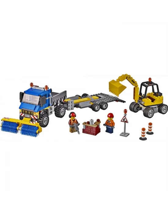 Lego City Sweeper & Excavator 60152