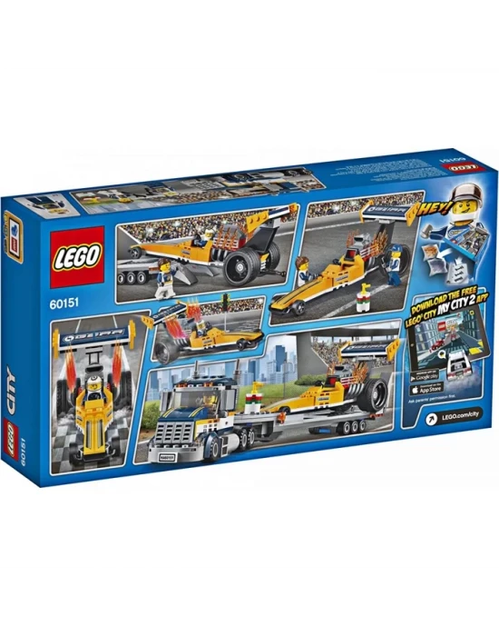 Lego City Dragster Transporter 60151