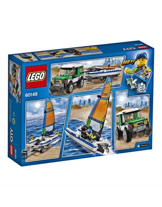 Lego City 4x4 w Catamaran 60149