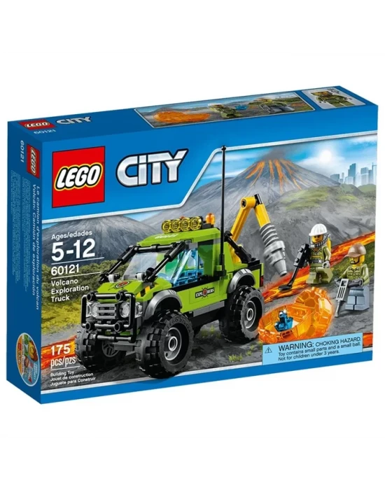 Lego City Volcano Exp Truck 60121