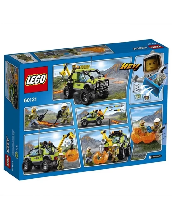 Lego City Volcano Exp Truck 60121