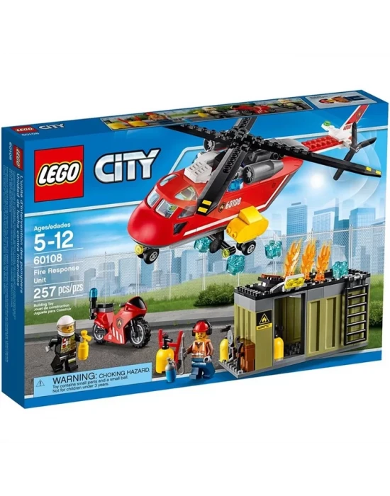 Lego City Fire Res Unit 60108