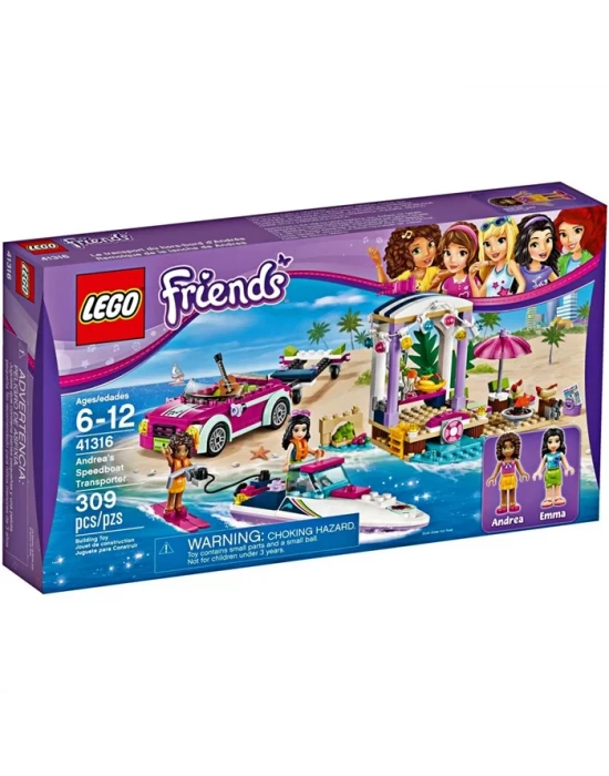 Lego Friends Andreas Speedboat 41316