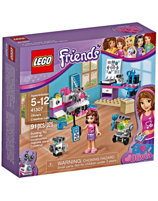 Lego Friends Olivia’nın Yaratıcı Laboratuvarı 41307