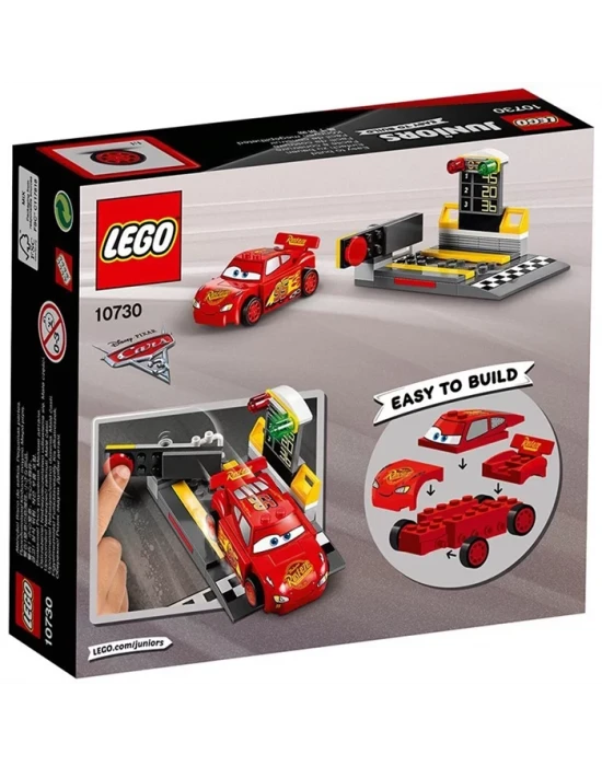 Lego Juniors Şimşek McQueen Hızlı Fırlatıcı 10730