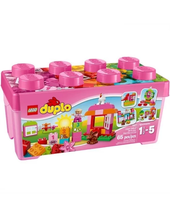 Lego Duplo All in One Pink Box of Fun 10571