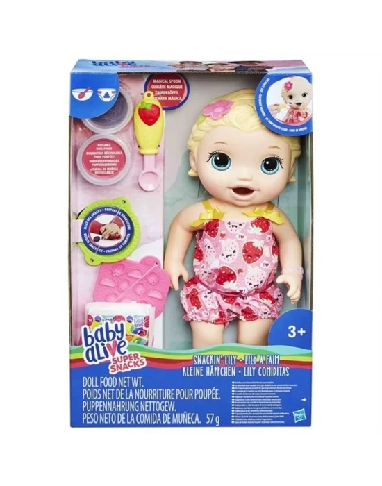 Baby Alive Lily ile Mama Eğlencesi Oyun Seti
