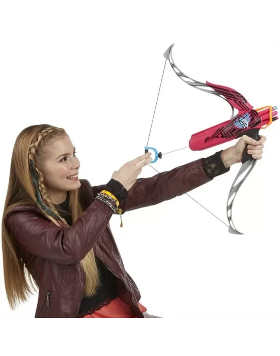 Nerf Rebelle Strongheart Bow Pembe