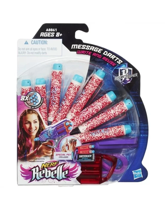 Nerf Rebelle 8li Yedek Mesaj Dart