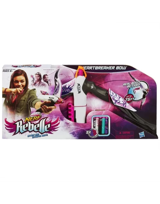 Hasbro Nerf Rebelle Heartbreaker Bow Oyun Seti - Mor