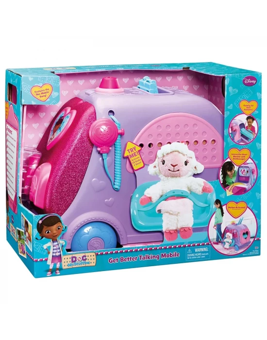 Doc Mc Stuffins Sesli Çekçek Muayene Arabası Oyun Seti