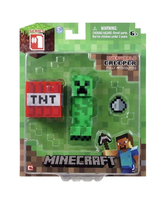 Minecraft Creeper Figür Oyuncak 10 cm