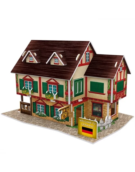 Cubic Fun 3D 32 Parça Puzzle Alman Bakkalı