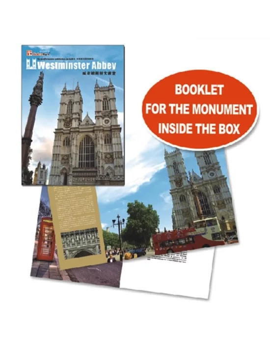 Cubic Fun 3D 145 Parça Puzzle Westminster Manastırı - İngiltere