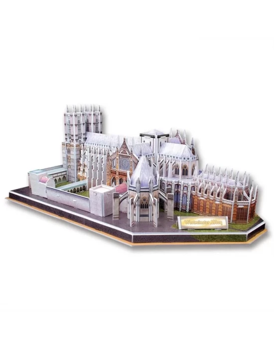 Cubic Fun 3D 145 Parça Puzzle Westminster Manastırı - İngiltere