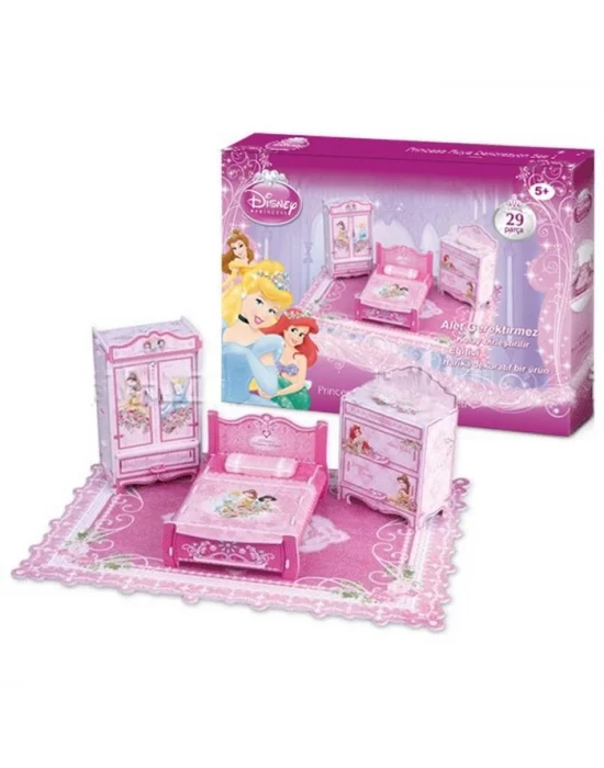 Cubic Fun 3D 29 Parça Puzzle Prenses Rüya Dekorasyon Seti 1