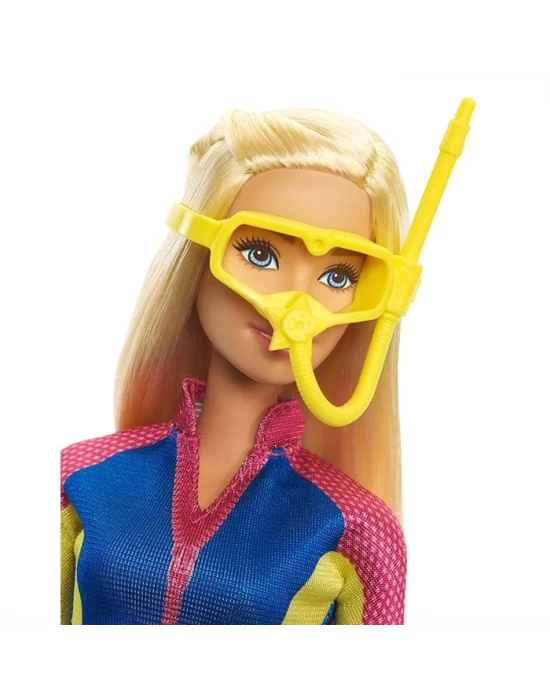 Barbie Sihirli Yunuslar Yüzücü Model Bebek
